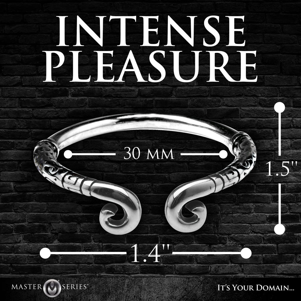 Kingpin Stainless Steel Glans Ring - DealByEthan.gay loves Master Series
