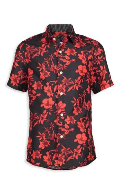 LEAFY FLORAL S/S SHIRT - DealByEthan.gay loves Elie Balleh