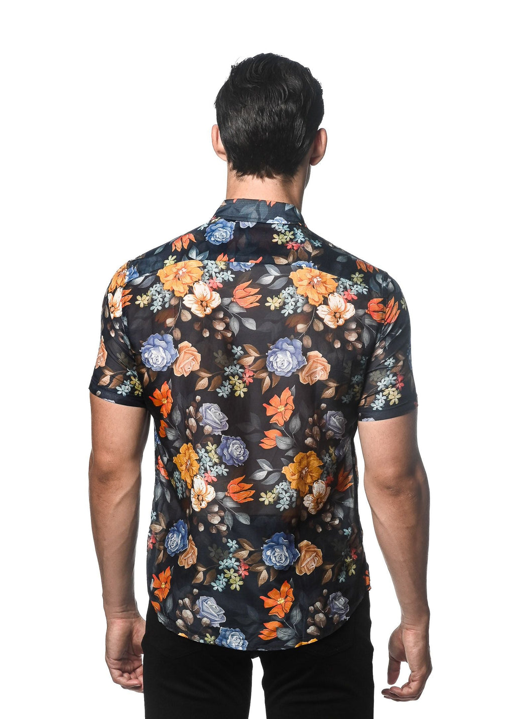 CAMISA LIGERA DE ALGODÓN Y SEDA DE MANGA LARGA