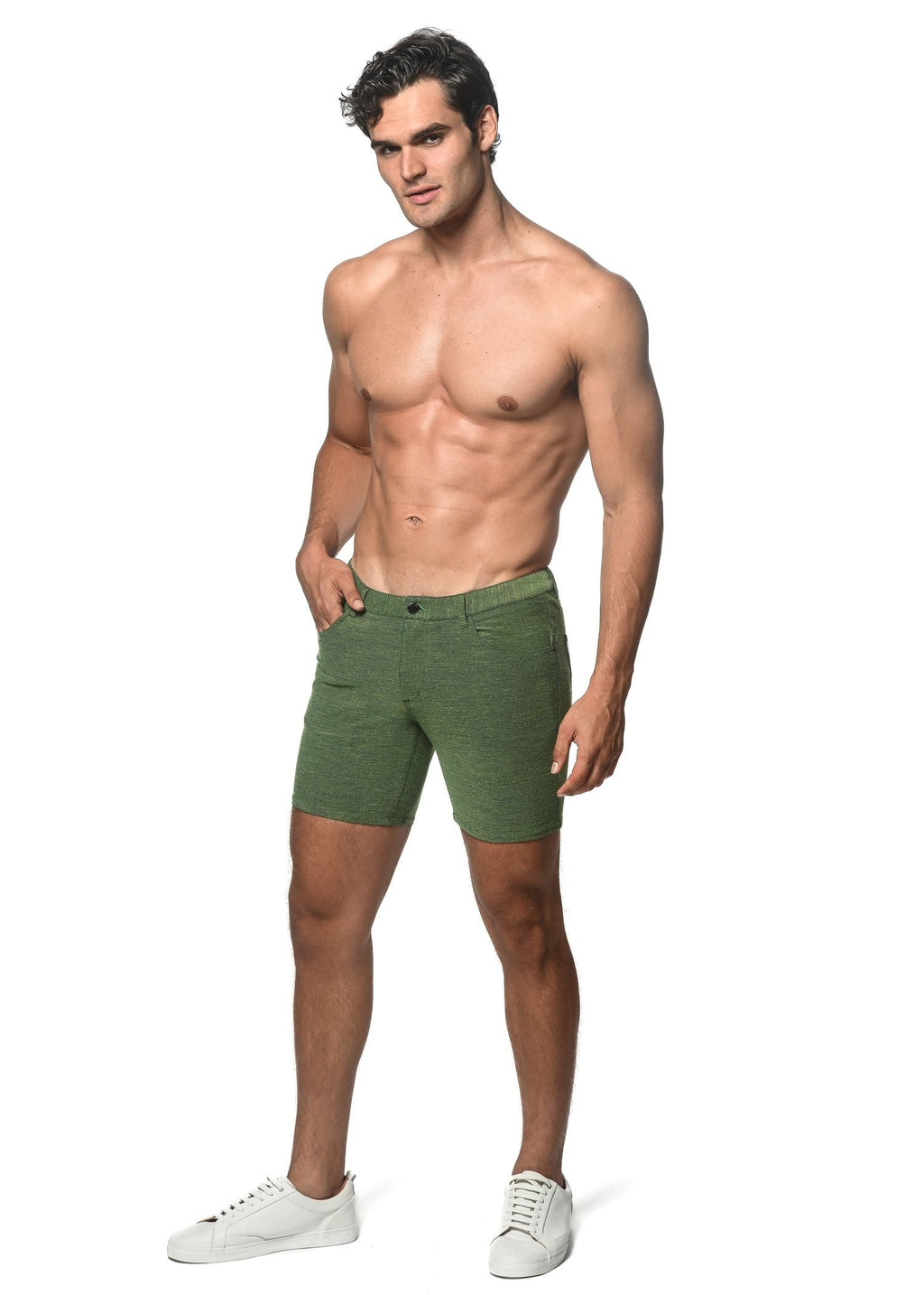 LOOPBACK STRETCH KNIT SHORT - DealByEthan.gay loves ST33LE