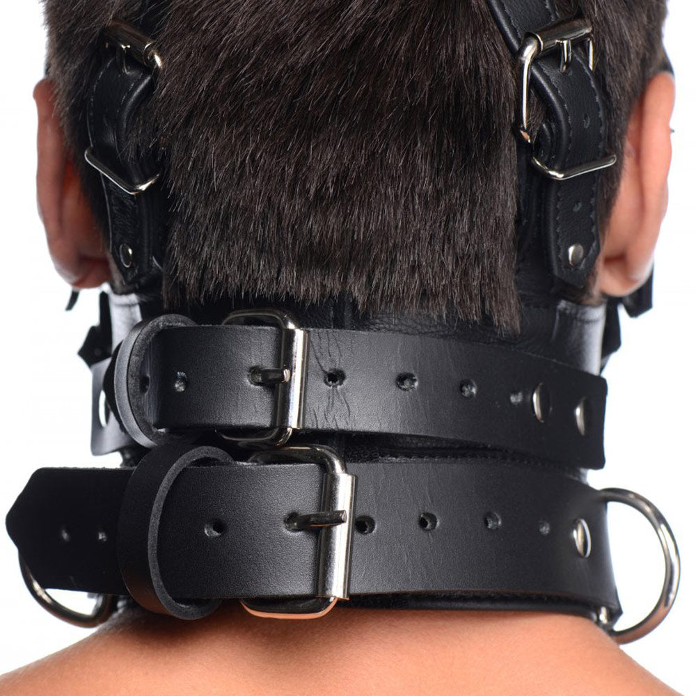 Leather Head Harness with Removeable Gag - DealByEthan.gay loves Strict Leather