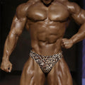 MetroMaleWear (M2W) PosingWear Men's Leopard Gold Posing Suit