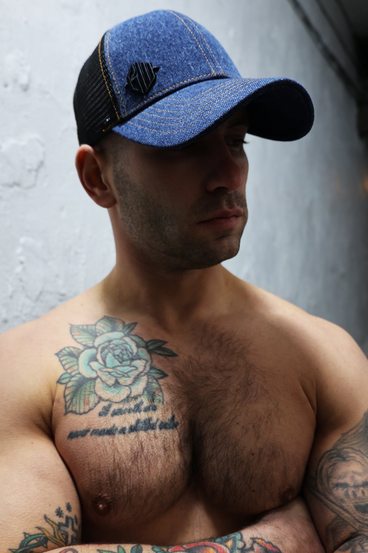 Loaded Denim Trucker Hat - DealByEthan.gay loves Breedwell
