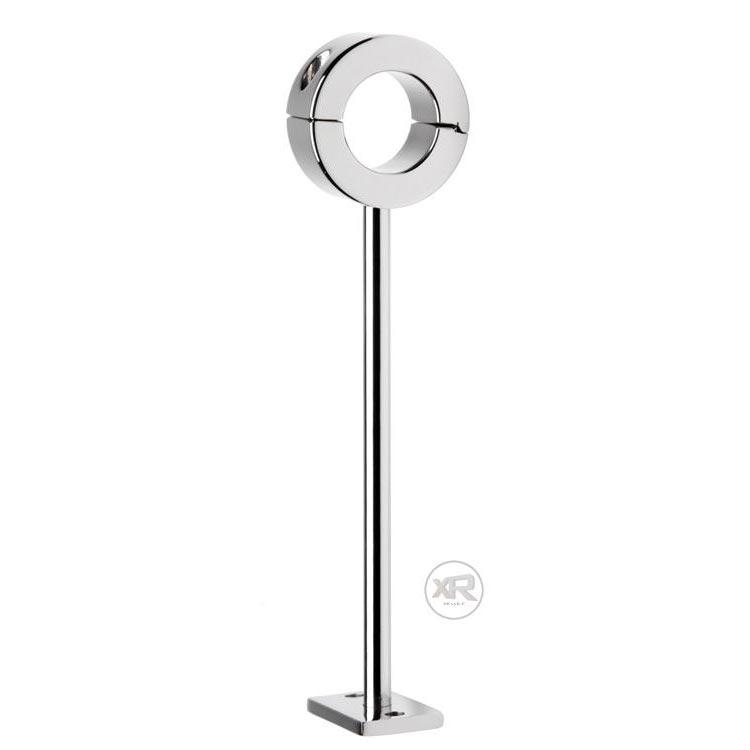 Locking Mounted CBT Scrotum Cuff with Bar - DealByEthan.gay loves Master Series
