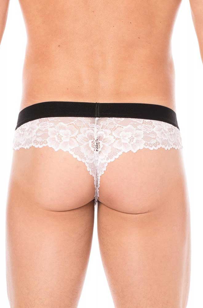 Lookme Lace Thong Underwear White 2006-57 Size L - DealByEthan.gay loves Lookme