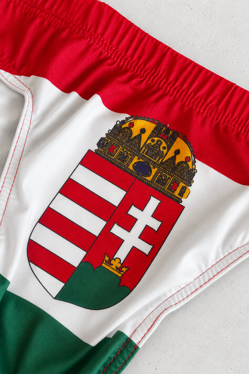 JJ Malibu Men's Lovesick Briefs - Hungary Flag