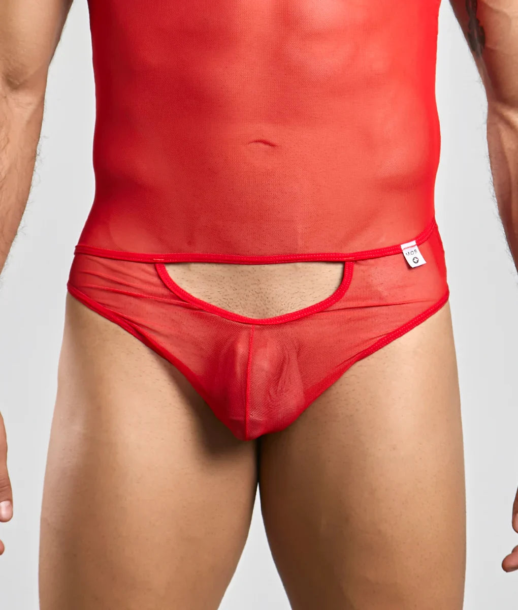 MOB Men's Sexy All Over Sheer Body