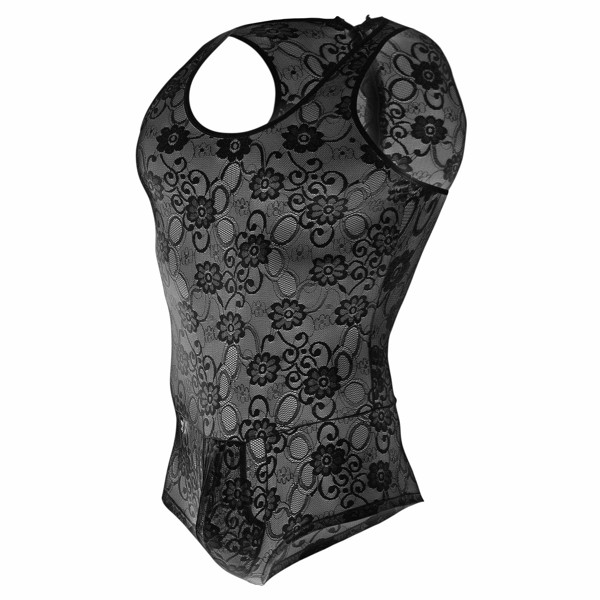 Mob Men's Lace Bodysuit