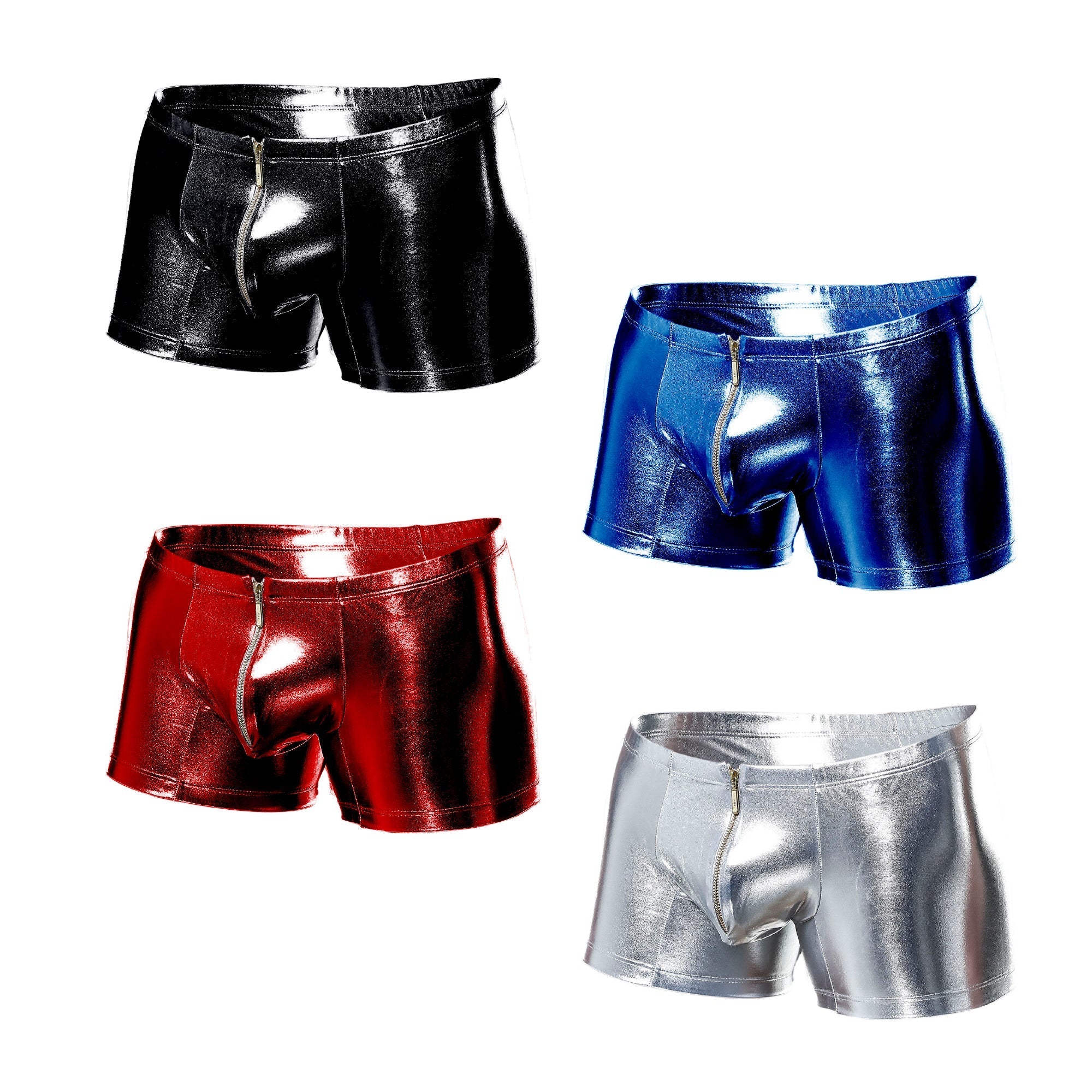 Mob Men's Zipper Mirror Boxer