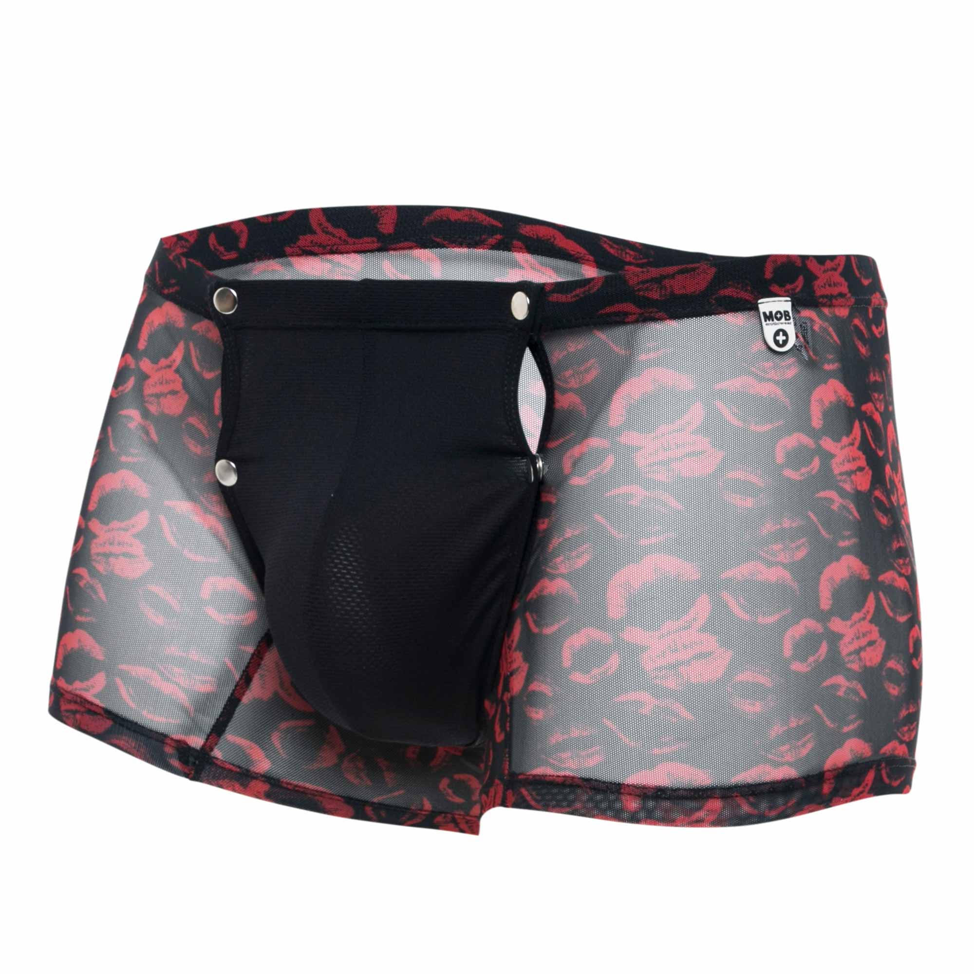 Mob Herren Boxershorts Tull Pouch Print