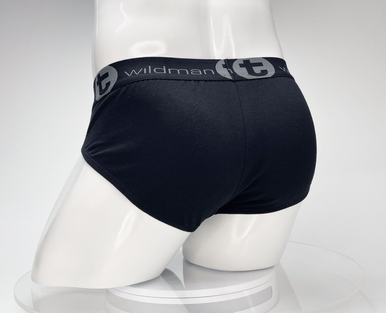 WildmanT Cotton Monster Cock Brief Black