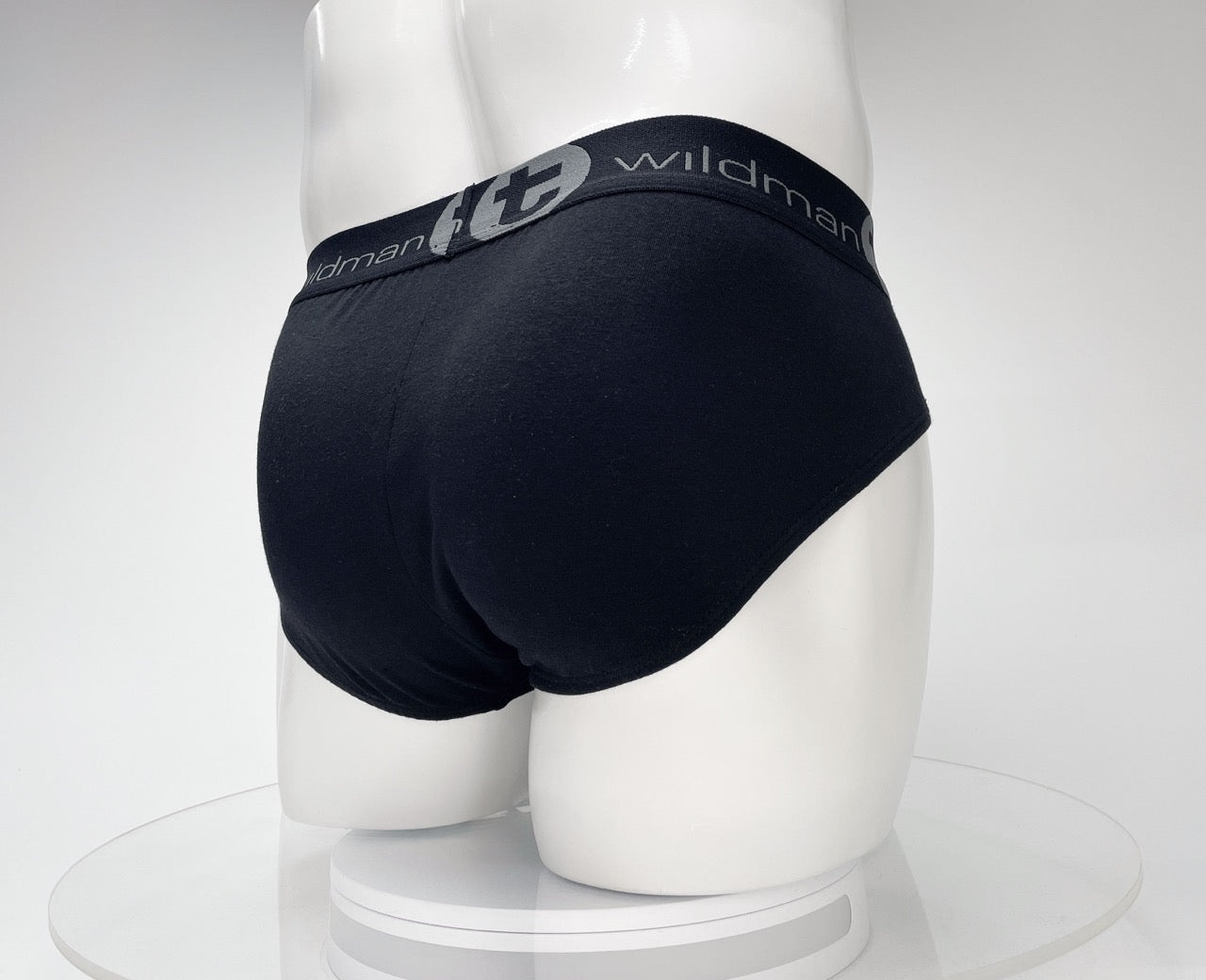 WildmanT Cotton Monster Cock Brief Black