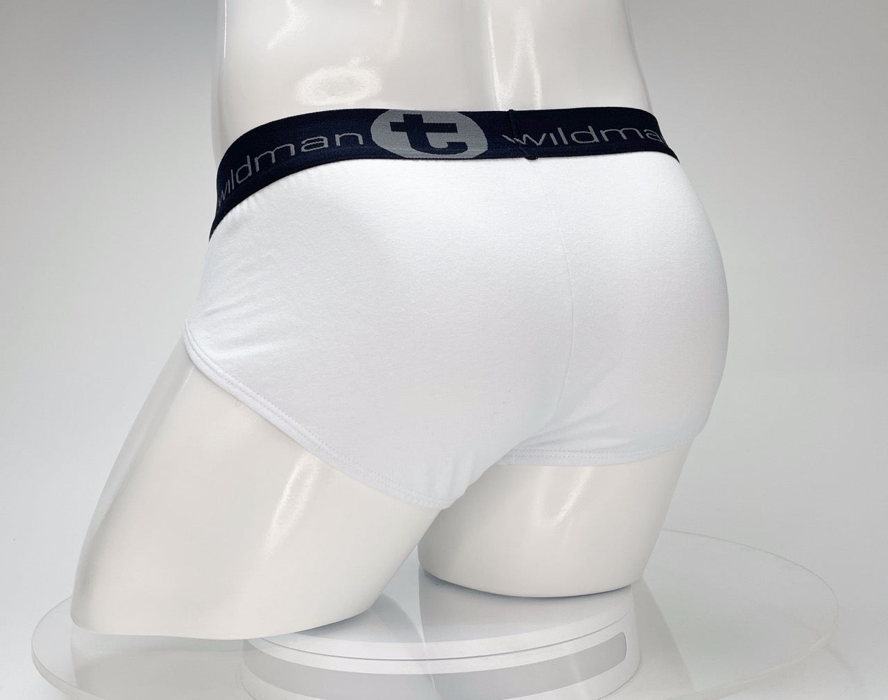 WildmanT Cotton Monster Cock Brief White