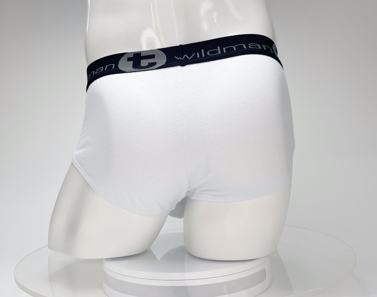 WildmanT Cotton Monster Cock Brief White