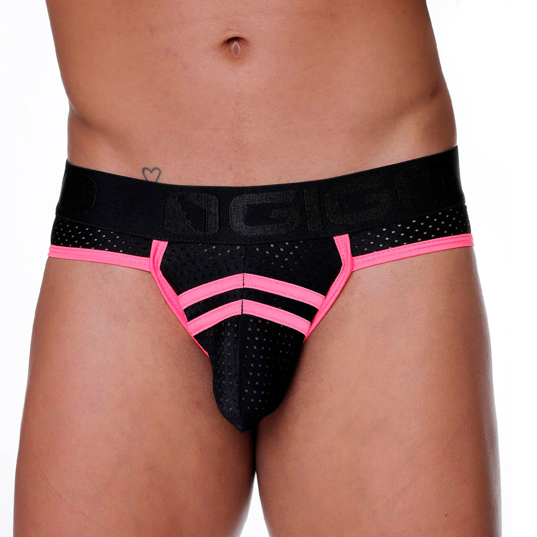 MEDIEVAL CANDY BRIEF JOCKSTRAP - Sexy black jockstrap for men 