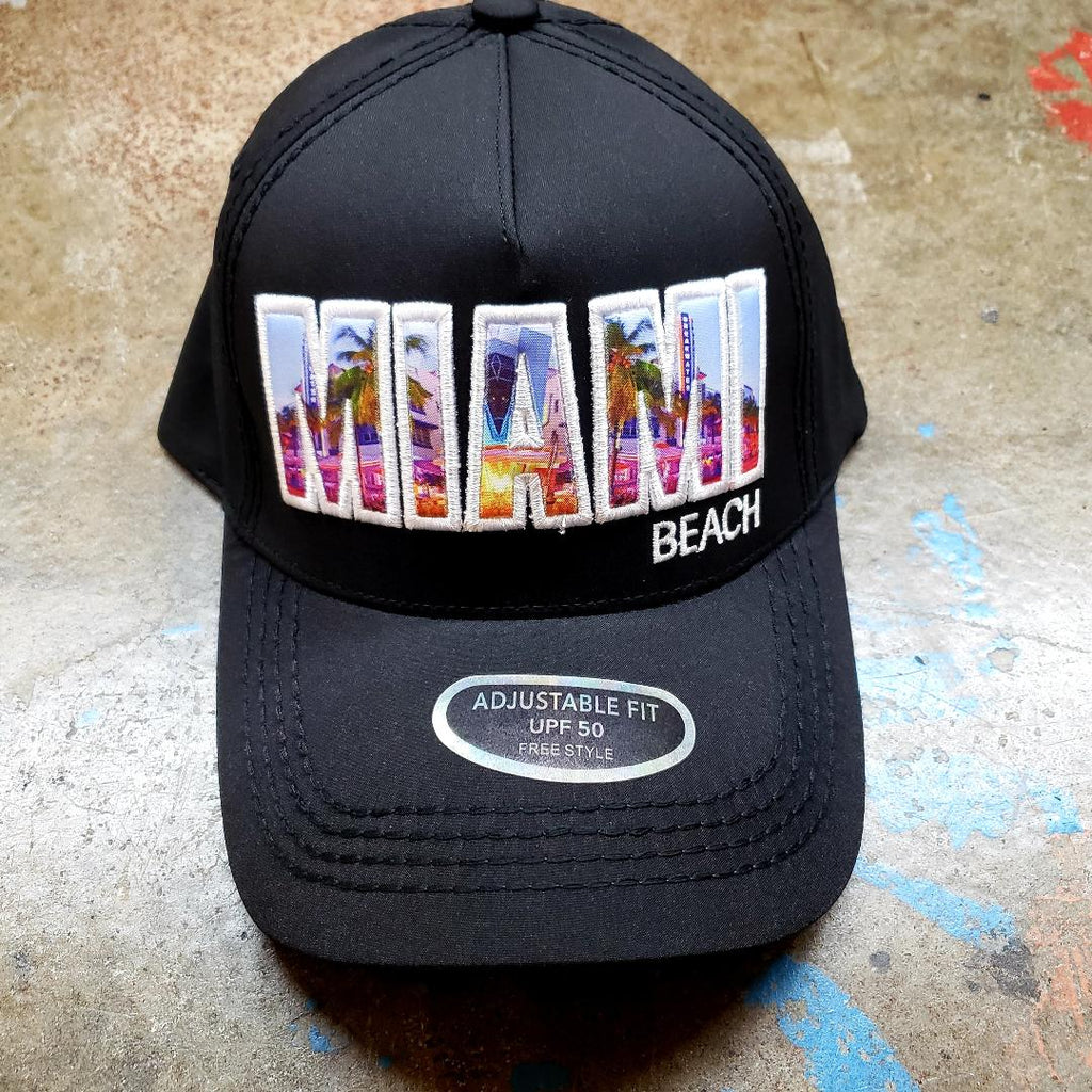 MIAMI BEACH BASEBALL CAP - DealByEthan.gay loves Freestyle