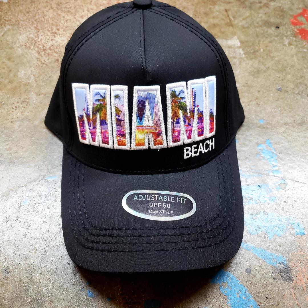 MIAMI BEACH BASEBALL CAP - DealByEthan.gay loves Freestyle