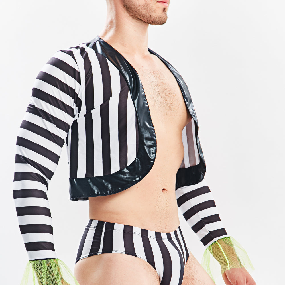 Miami Jock Beetlejuice Sexy Halloween-Kostüm und Anzug für Herren MJT009