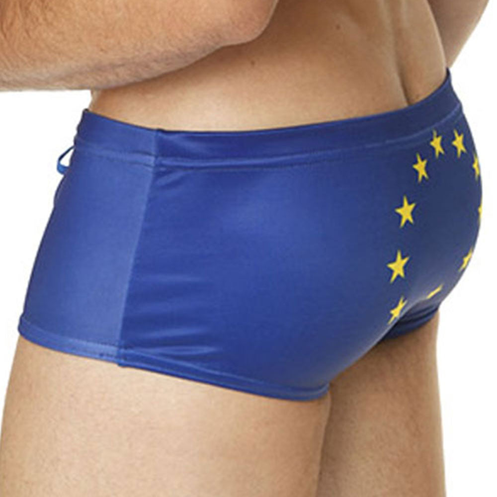 Mensuas MN8016 Schwimmboxer mit Europa-Flagge