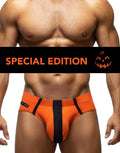 Calzoncillos tipo slip con bolsa Big Boy de edición limitada de Halloween para hombre de WildmanT, confeccionados en modal