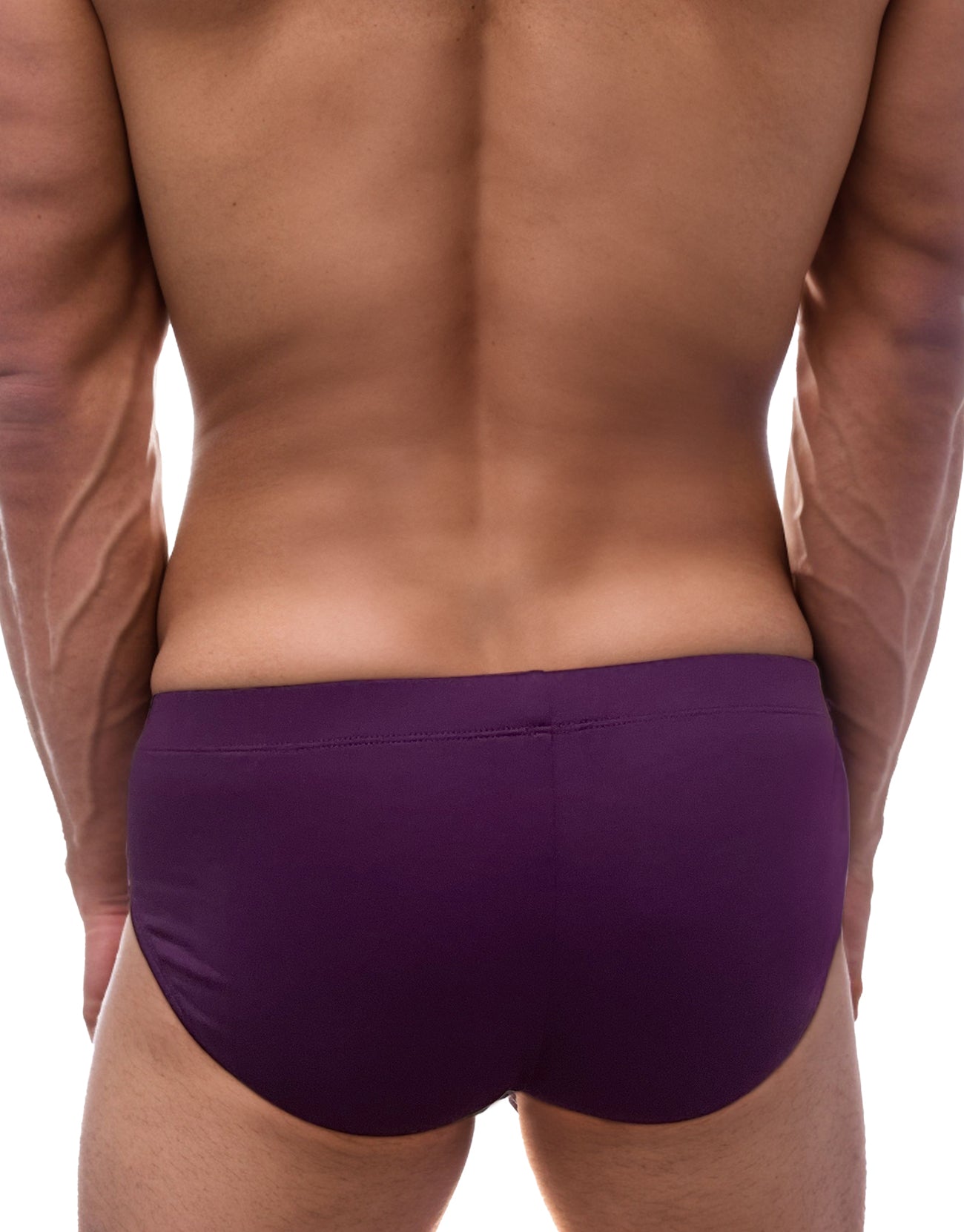 WildmanT Monster Cock Modal Slip Lila und Weiß