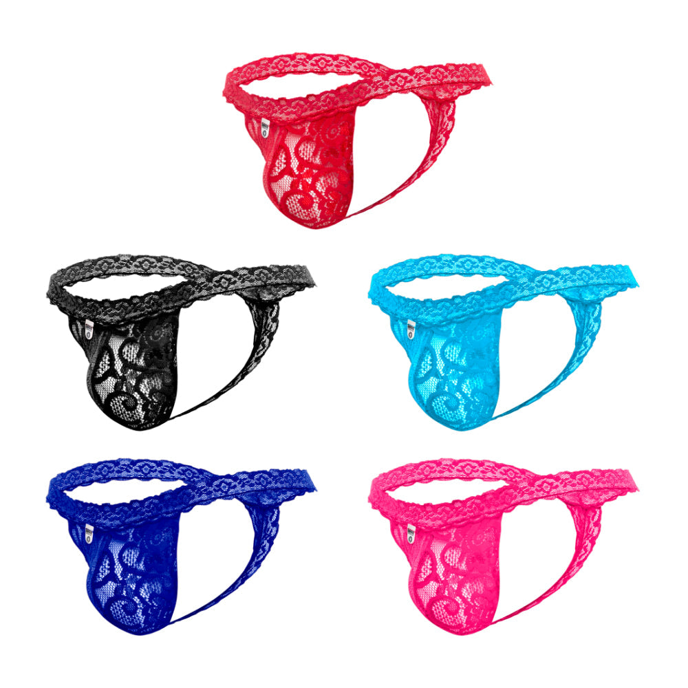 MOB Men's Lace Waist Thong