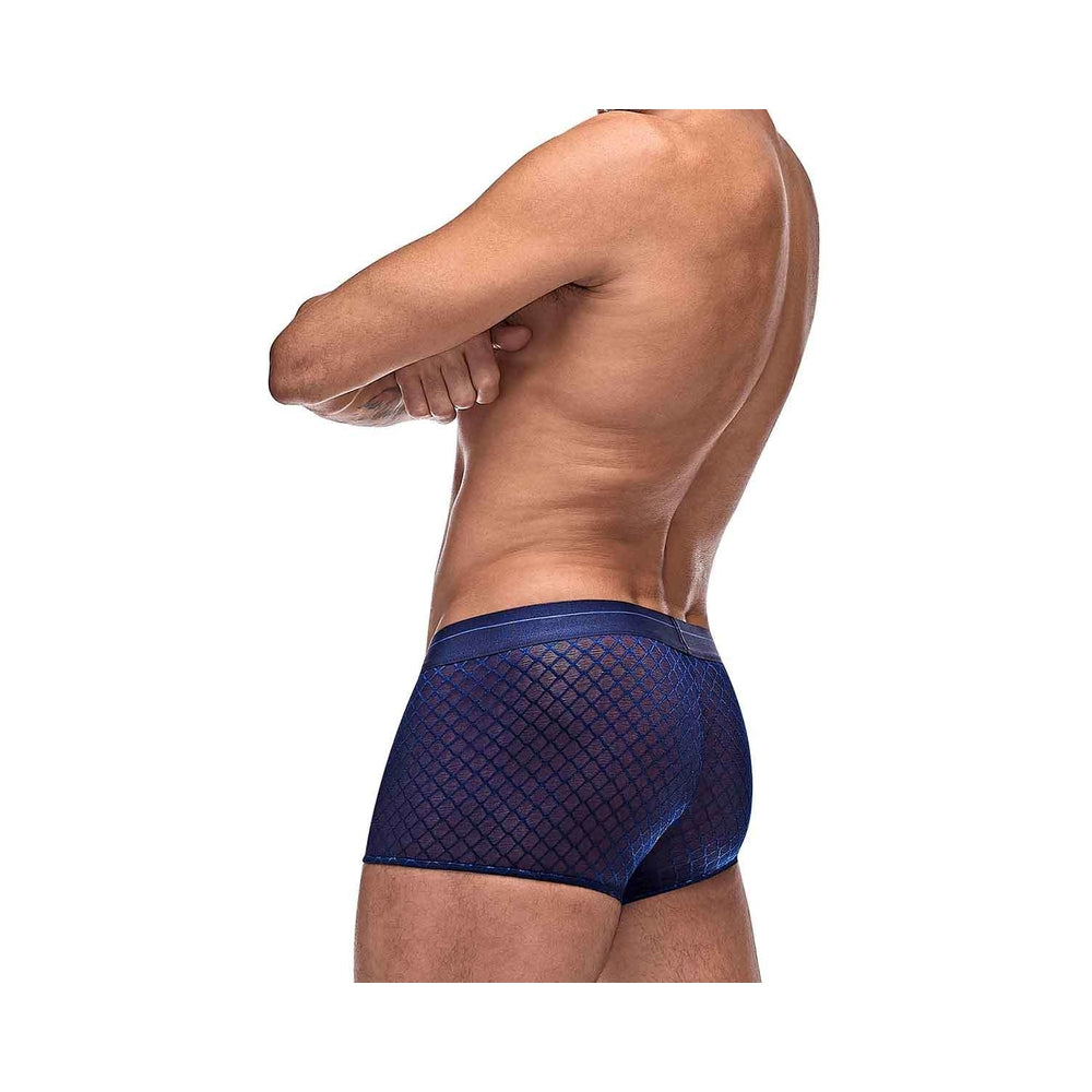 MP Diamond Mesh Mini Short Nav Lrg - DealByEthan.gay loves Male Power