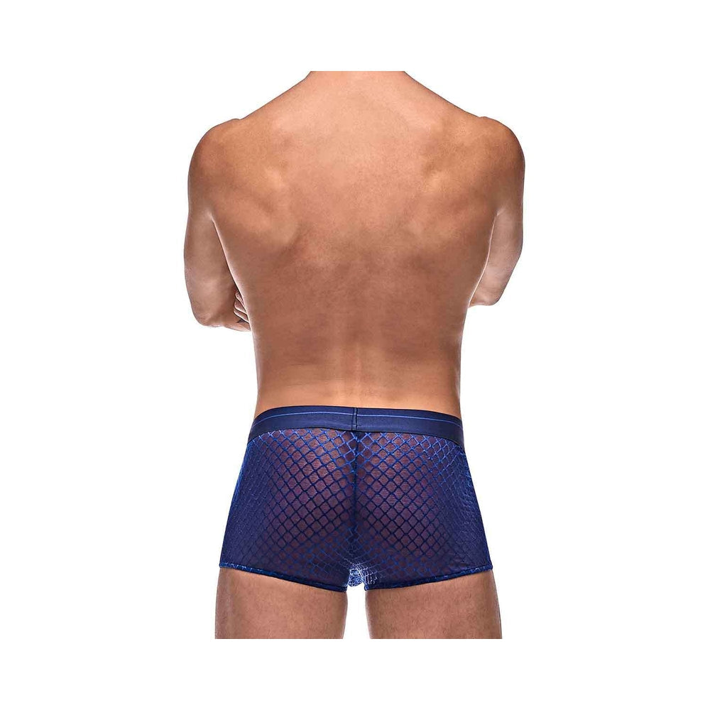 MP Diamond Mesh Mini Short Nav Lrg - DealByEthan.gay loves Male Power