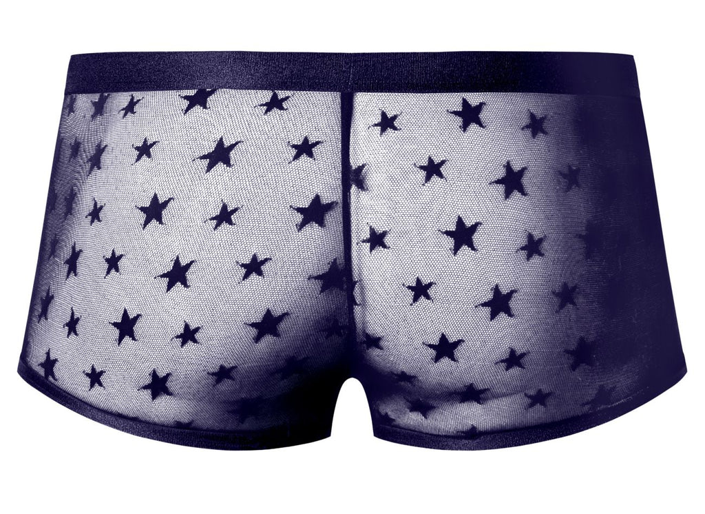 Male Power 122-291 Love Star Short with Ring Color Purple - DealByEthan.gay loves Male Power