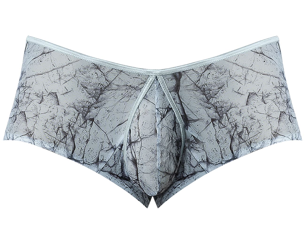 Male Power 130-290 Marble Mesh Micro Mini Short Color Light Blue - DealByEthan.gay loves Male Power