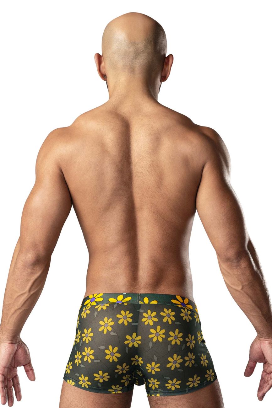 Male Power 145-285 Petal Power Pouch Short Color Daisy Print - DealByEthan.gay loves Male Power