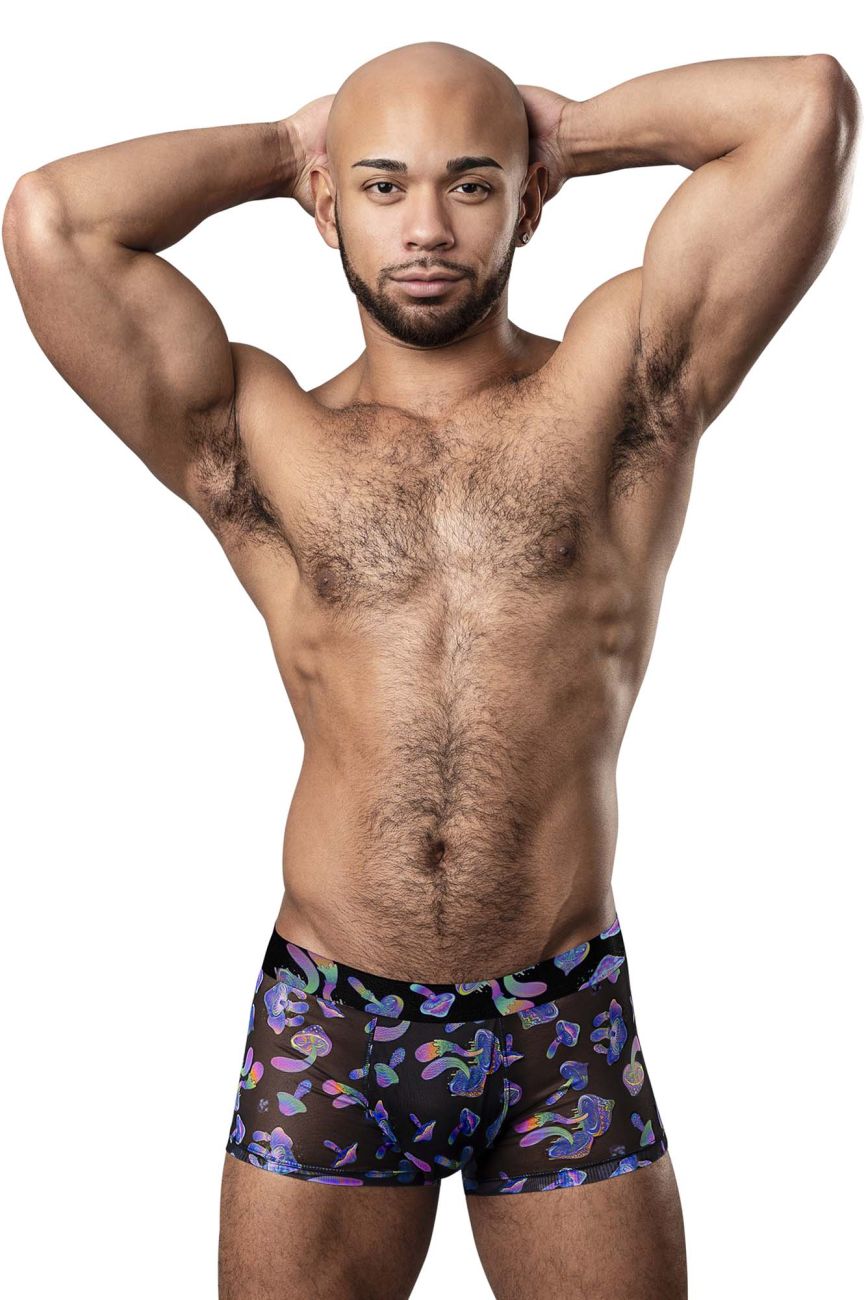 Male Power 145-294 Hazy Dayz Pouch Short Color Mushrooms - DealByEthan.gay loves Male Power