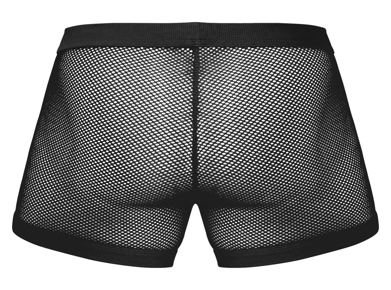 Male Power 152-11C Fishnet 2 Pouch Short Color Black - DealByEthan.gay loves Male Power