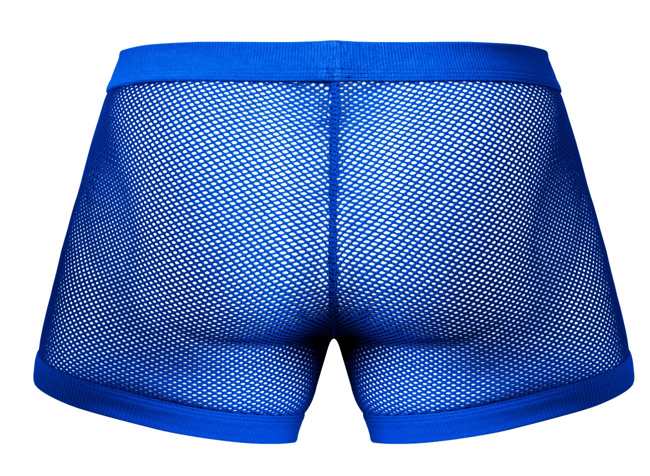 Male Power 152-11C Fishnet 2 Pouch Short Color Royal - DealByEthan.gay loves Male Power