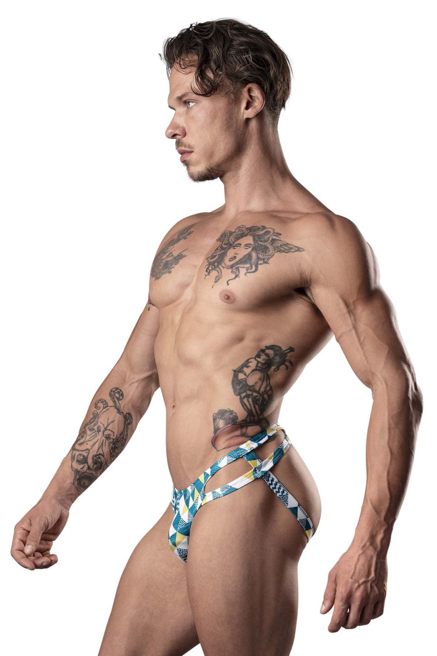 Male Power 302-292 Cut It Out Cut Out Moonshine Color Blue-Green-White - DealByEthan.gay loves Male Power