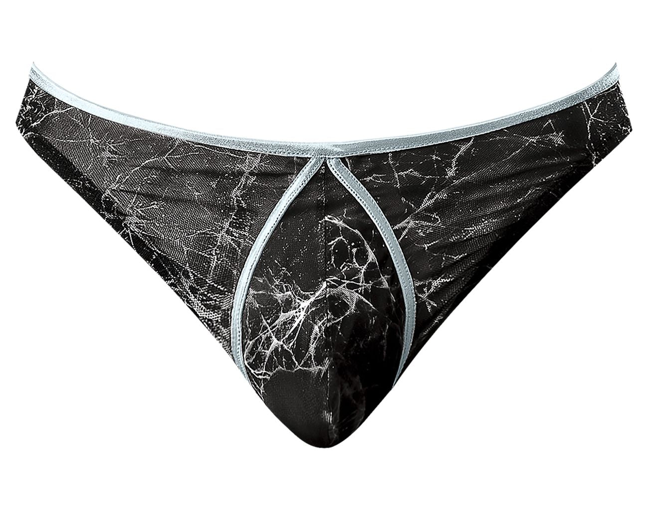 Male Power 304-290 Marble Mesh Mini Moonshine Color Black - DealByEthan.gay loves Male Power