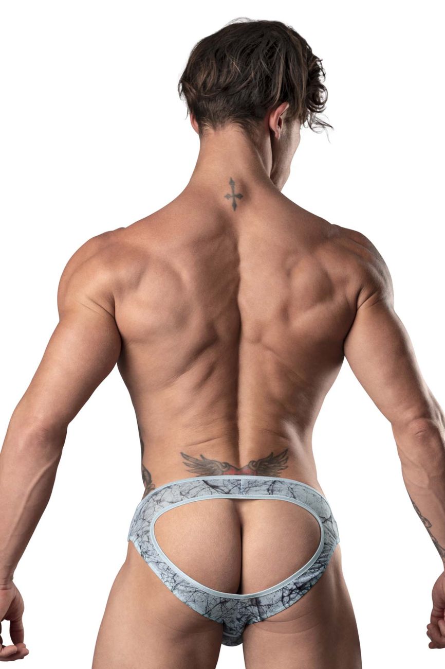 Male Power 304-290 Marble Mesh Mini Moonshine Color Light Blue - DealByEthan.gay loves Male Power