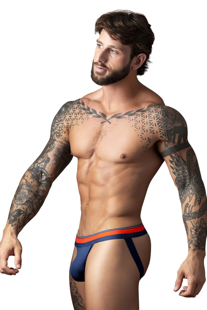 Male Power 349-299 Soo Cumfy Jockstrap Color Navy - DealByEthan.gay loves Male Power
