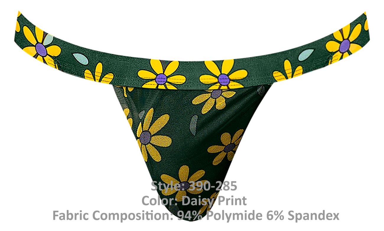Male Power 390-285 Petal Power Jock Color Daisy Print - DealByEthan.gay loves Male Power