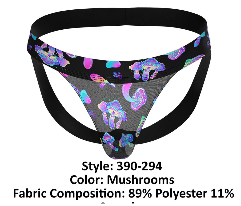 Male Power 390-294 Hazy Dayz Jock Color Mushrooms - DealByEthan.gay loves Male Power