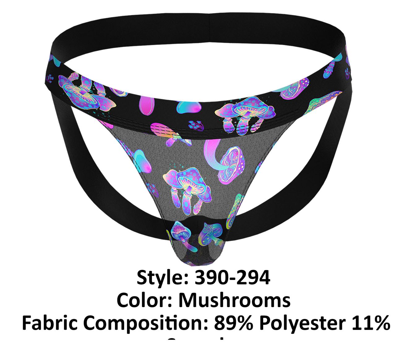 Male Power 390-294 Hazy Dayz Jock Color Mushrooms - DealByEthan.gay loves Male Power