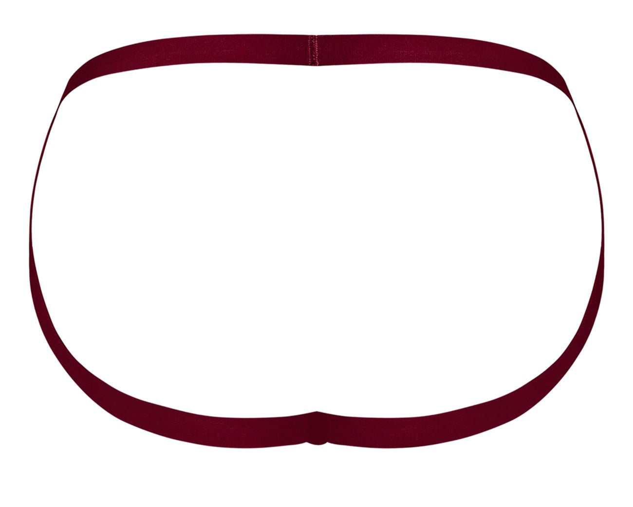 Male Power 394-289 Lucifer Strappy Jock Color Burgundy - DealByEthan.gay loves Male Power