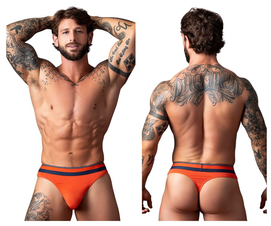 Male Power 412-299 Soo Cumfy Thongs Color Orange - DealByEthan.gay loves Male Power