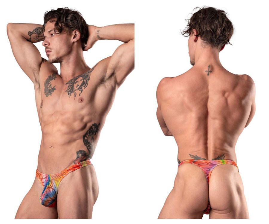 Male Power 431-293 Your Lace Or Mine Bong Thong Color Multi - DealByEthan.gay loves Male Power