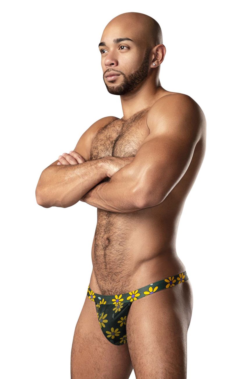 Male Power 433-285 Petal Power Micro Thong  Color Daisy Print - DealByEthan.gay loves Male Power