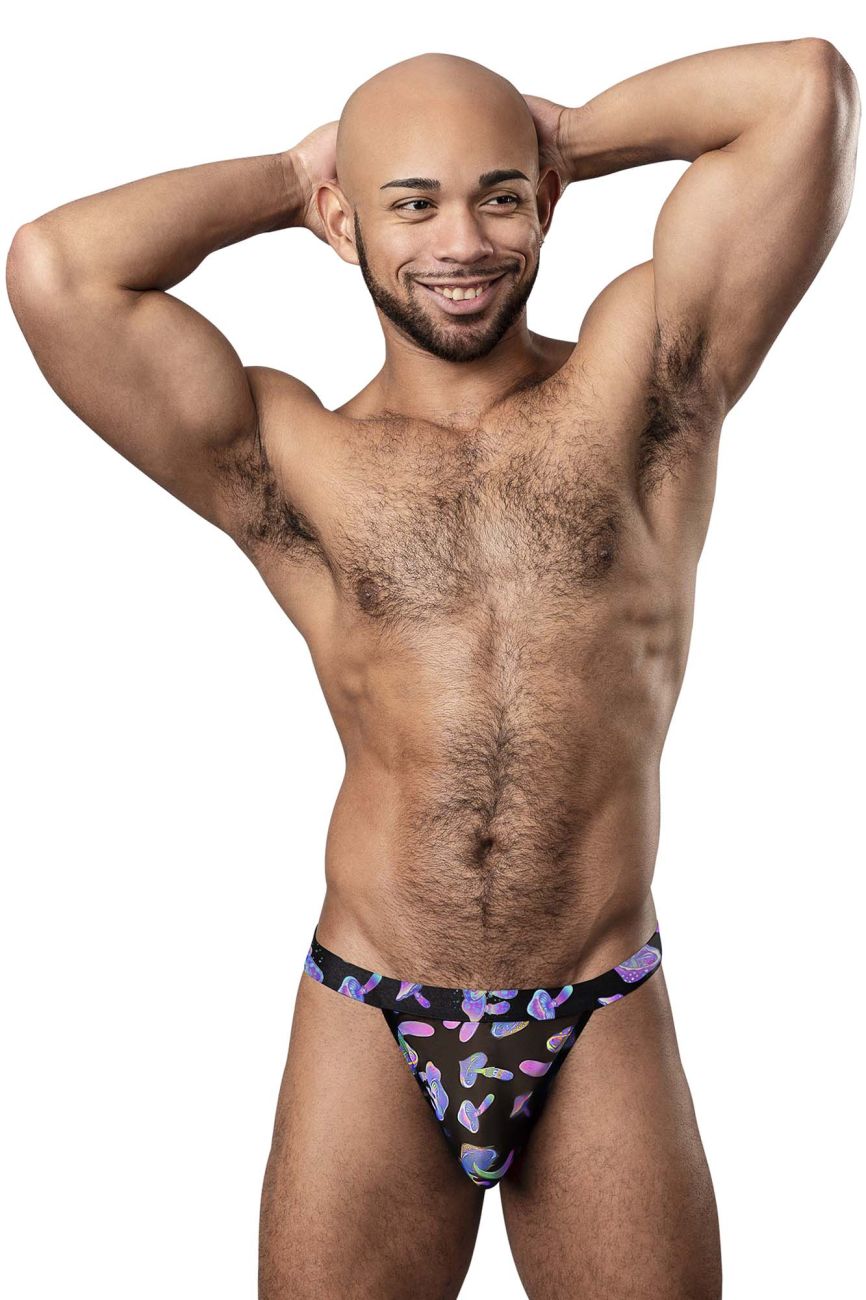 Male Power 433-294 Hazy Dayz Micro Thong Color Mushrooms - DealByEthan.gay loves Male Power