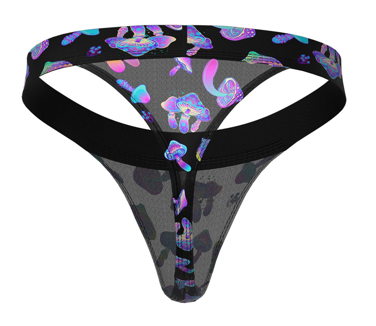 Male Power 433-294 Hazy Dayz Micro Thong Color Mushrooms - DealByEthan.gay loves Male Power