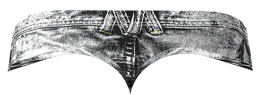 Male Power 440-286 Dirty Denim Thong Color Denim Print - DealByEthan.gay loves Male Power