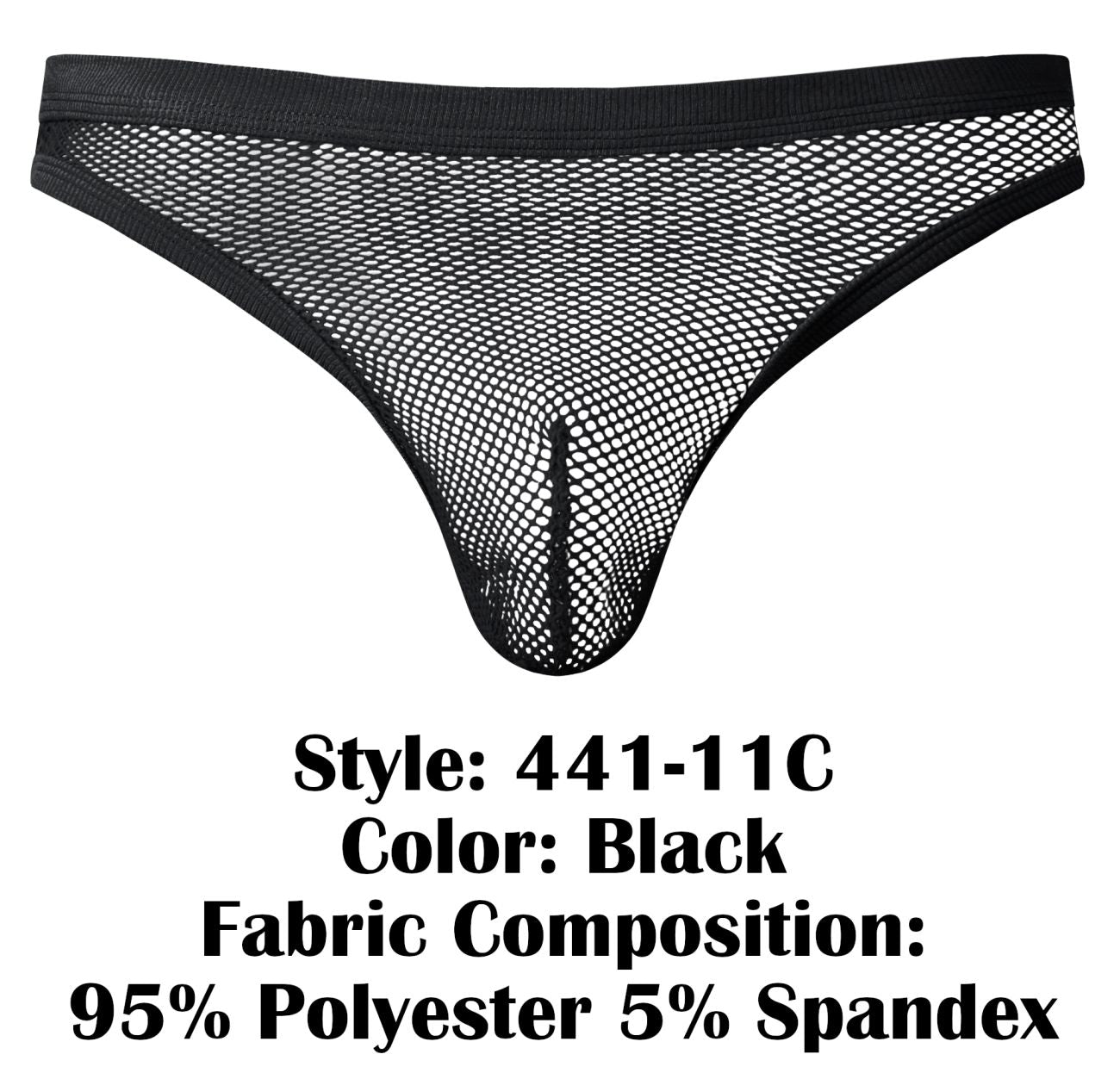 Male Power 441-11C Fishnet 2 Bong Thong Color Black - DealByEthan.gay loves Male Power