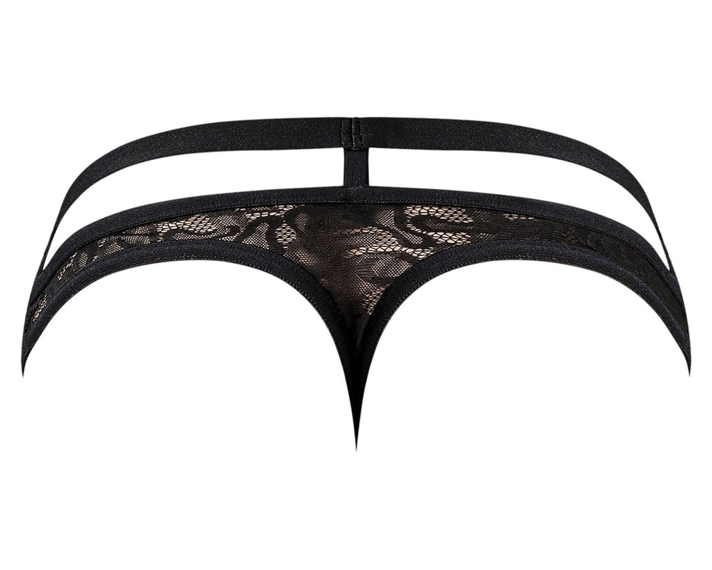 Male Power 446-289 Lucifer Cut Out Strappy Thong Color Black - DealByEthan.gay loves Male Power